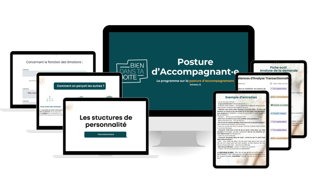 Formation posture d'accompagnant
