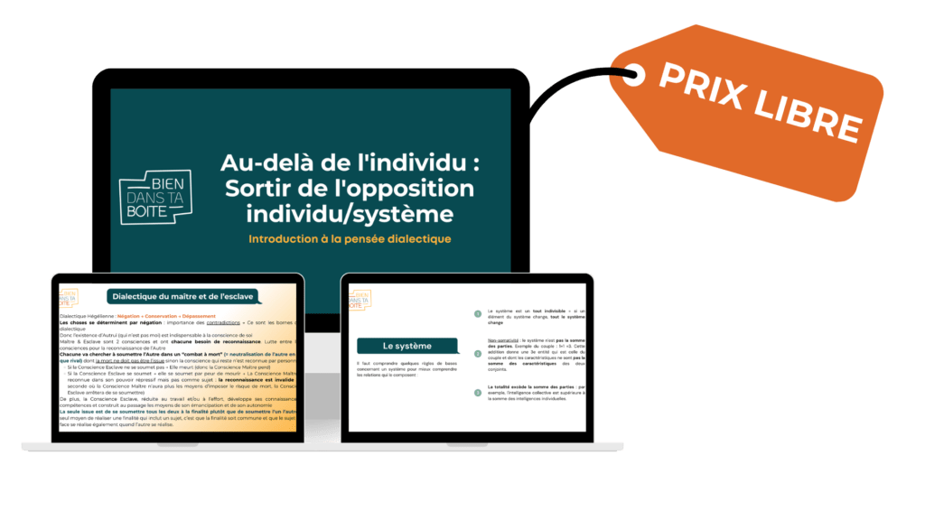 atelier individu vs système